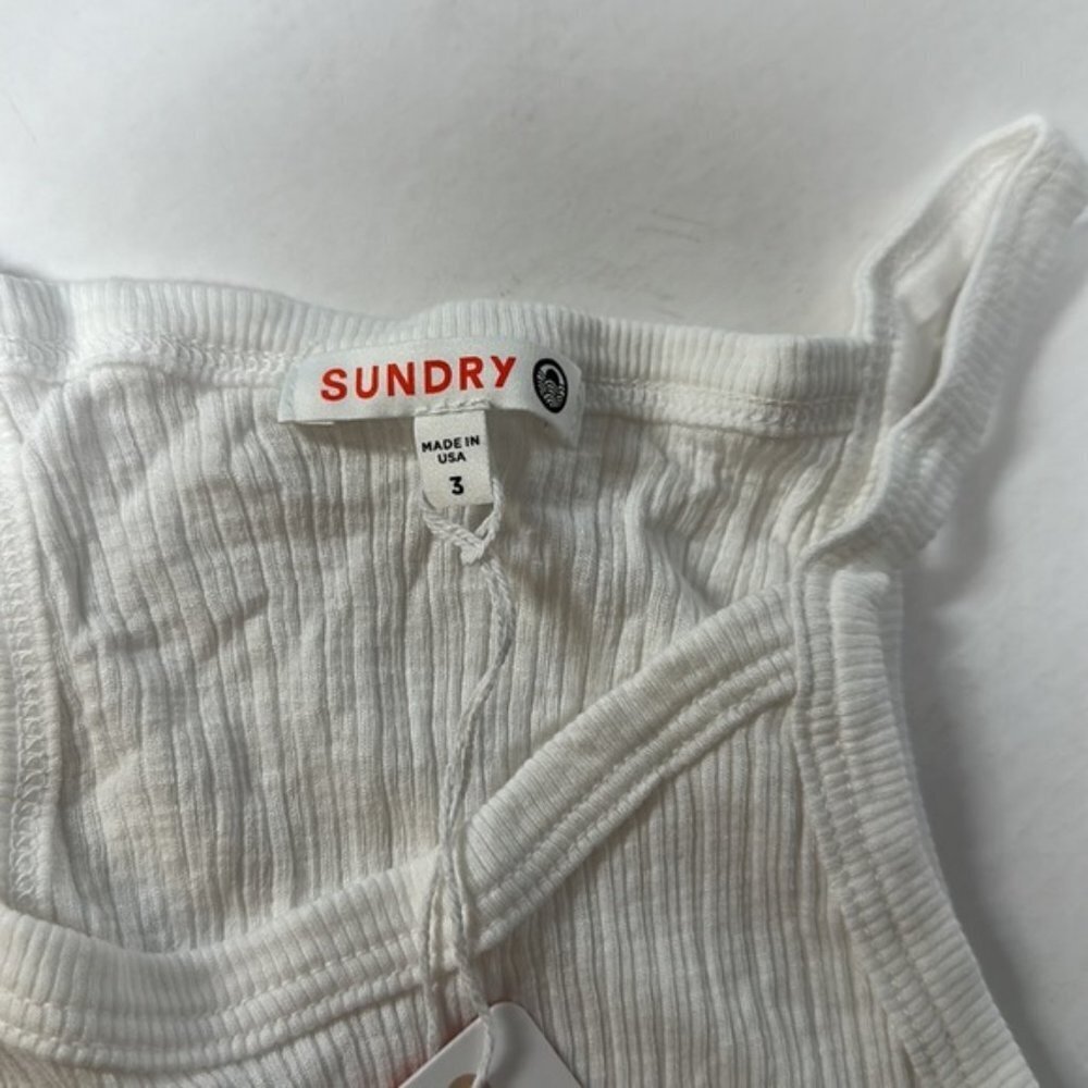 SUNDRY Women's Strappy Tank Top - Picture 6 of 8